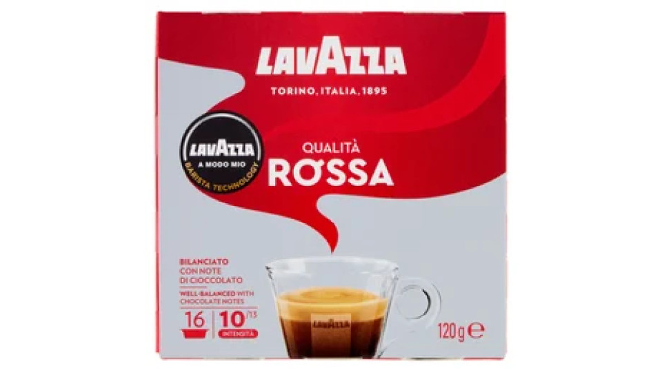 Qualità Rossa Espresso 16 Capsule Salva Aroma