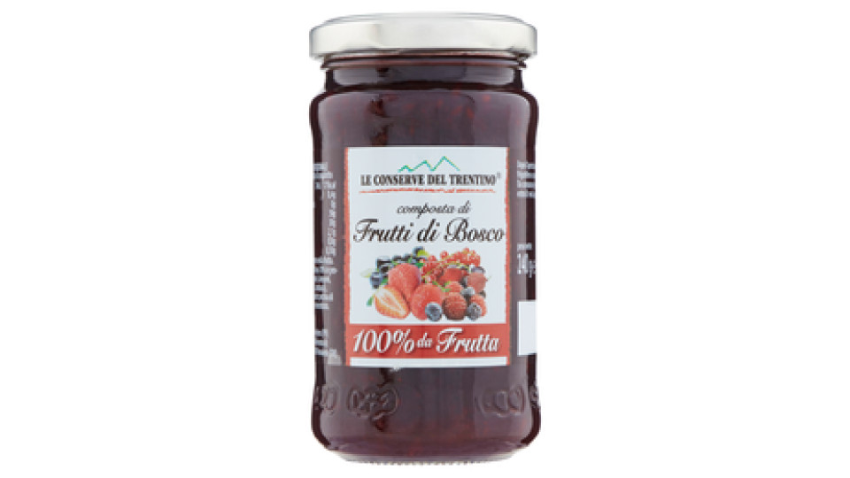 Le Conserve del Trentino composta di Frutti di Bosco 100% da Frutta