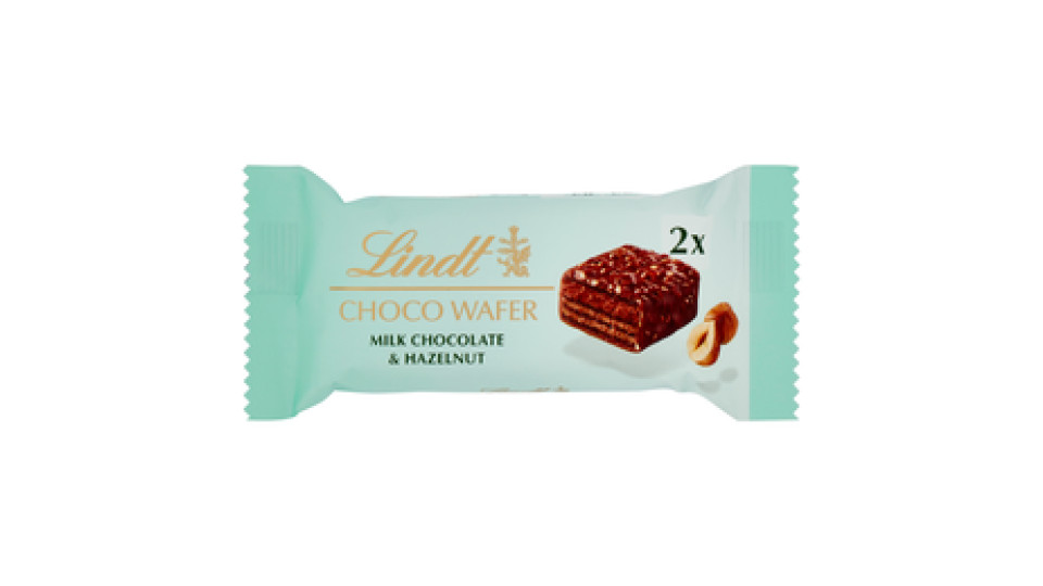 Lindt ChocoWafer Snack Cioccolato al latte Cioccolato con nocciole 30 g