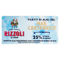 Rizzoli Filetti di Alici del Mar Cantabrico 46 g