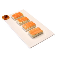 Tartine con Salmone Affumicato e Maionese Fresca