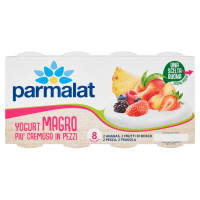 Magro Più Cremoso in Pezzi Ananas, Frutti di Bosco, Pesca, Fragola