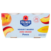 Yogurt Magro 0% Di Grassi Pesca In Pezzi 2 X 125 G