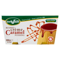 treValli i Dessert al latte Budino crème Caramel