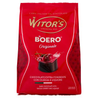 Witor's il Boero Originale Cioccolato Extra Fondente con Ciliegia Italiana 200 g