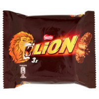 NESTLÉ LION Snack con wafer toffee e cereali ricoperti di cioccolato al latte 3 snack da