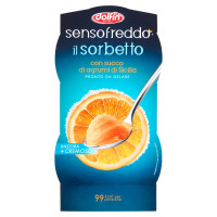 dolfin sensofreddo il Sorbetto con succo di agrumi di Sicilia 2 x 100 ml