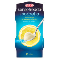 dolfin sensofreddo il Sorbetto con succo di limone di Sicilia 2 x 100 ml