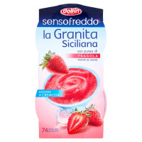dolfin sensofreddo la Granita Siciliana con purea di Fragola 2 x 100 ml