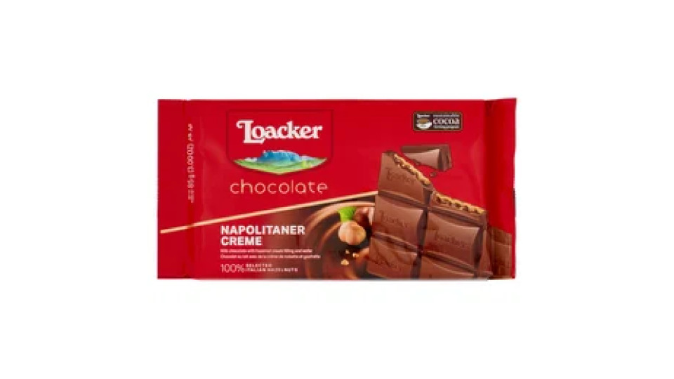 Tavoletta di Cioccolato al Latte Napolitaner Loacker