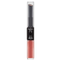 L'Oreal Paris Rossetto 2 Step Infallible 24H, Lunga tenuta e idratazione, Toujours Toffee (801)