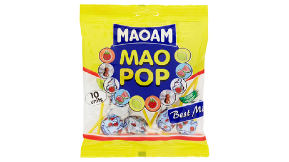 Maoam Mao Pop Best Mix 10 units