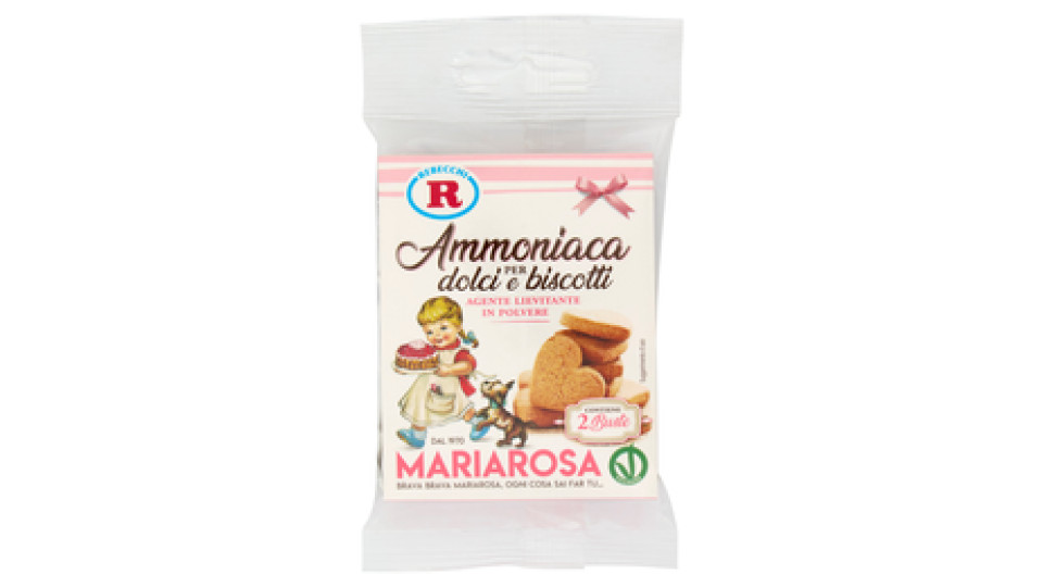 Mariarosa Ammoniaca per dolci e biscotti