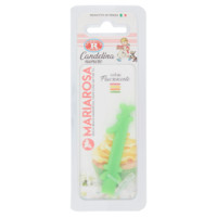 Mariarosa Candelina numero fluorescente verde