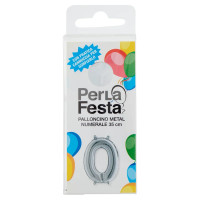 PerLa Festa Palloncino Metal Numerale 35 cm n. 0