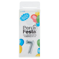 PerLa Festa Palloncino Metal Numerale 35 cm n. 7