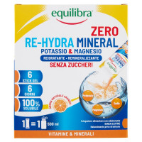 equilibra Re-Hydra Mineral Zero Potassio & Magnesio Stick Gel 6 x 30 ml