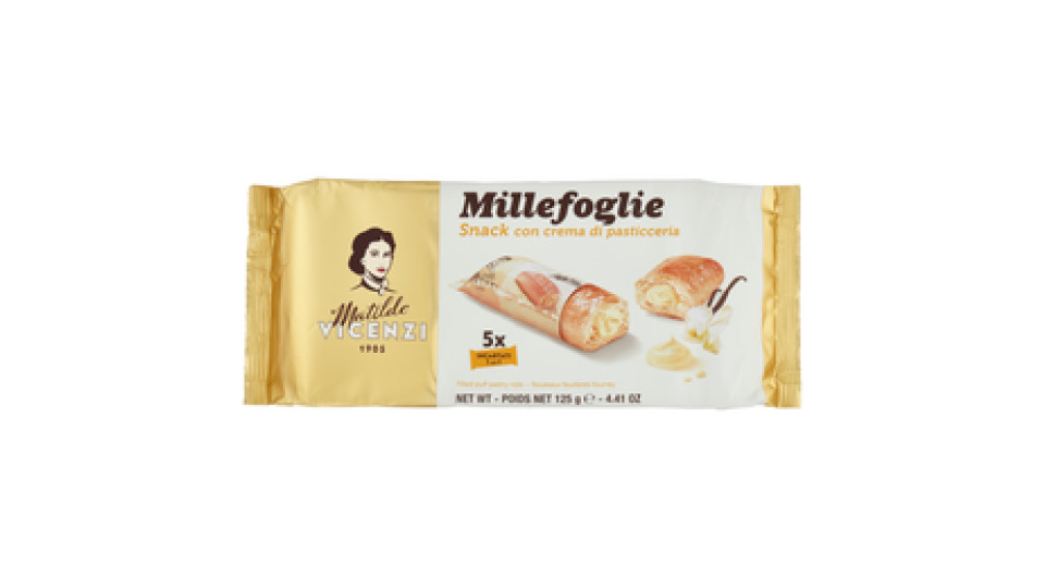 Vicenzi mini snack crema past.