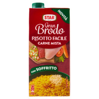 Star Gran Brodo Risotto Facile Carne Mista con Soffritto 1000 ml