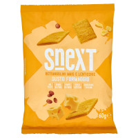 Snext Rettangolini Mais e Lenticchie Gusto Formaggio 60 g