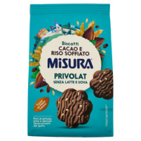 Misura, Privolat biscotti con cacao e riso soffiato