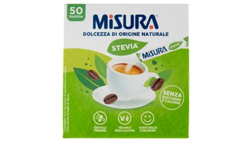 Misura, Stevia dolcificante 40 bustine