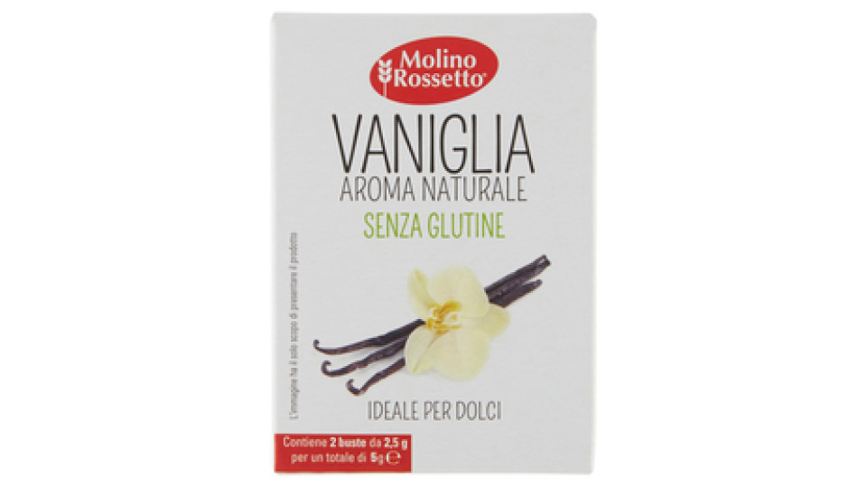 Molino Rossetto Vaniglia Aroma Naturale Senza Glutine