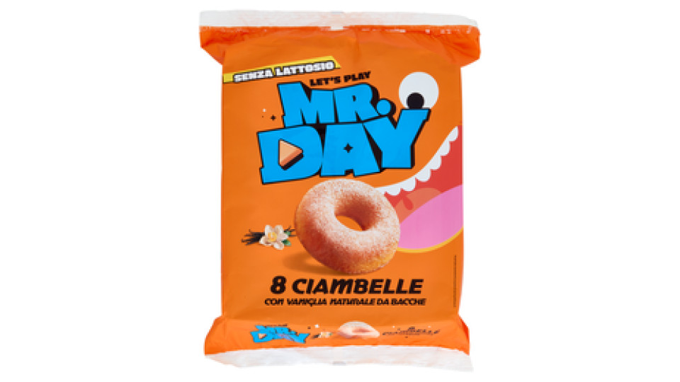 Mr.Day ciambelle con vaniglia naturale da bacche