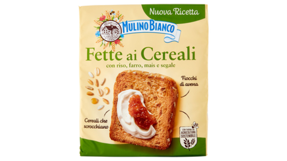 Mulino Bianco fette biscottate armonie cereali x32