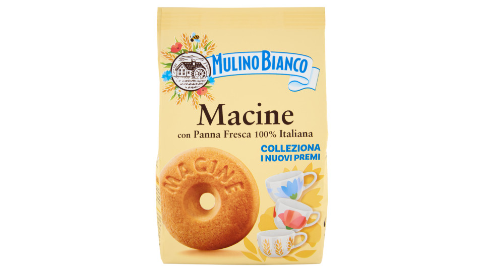 Mulino Bianco Macine Biscotti con Panna Fresca 350g