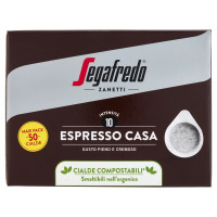 Segafredo Zanetti Espresso Casa Cialde Compostabili* 50 X 7 G