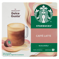 Starbucks Caffè Latte By Nescafé Dolce Gusto 12 Capsule 121,2g