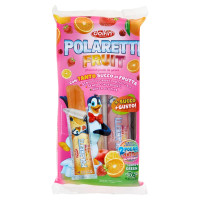 Polaretti Fruit Girl ghiaccioli pronti da gelare Arancia, Fragola, Amarena, Limone 10 Pezzi 420 ml