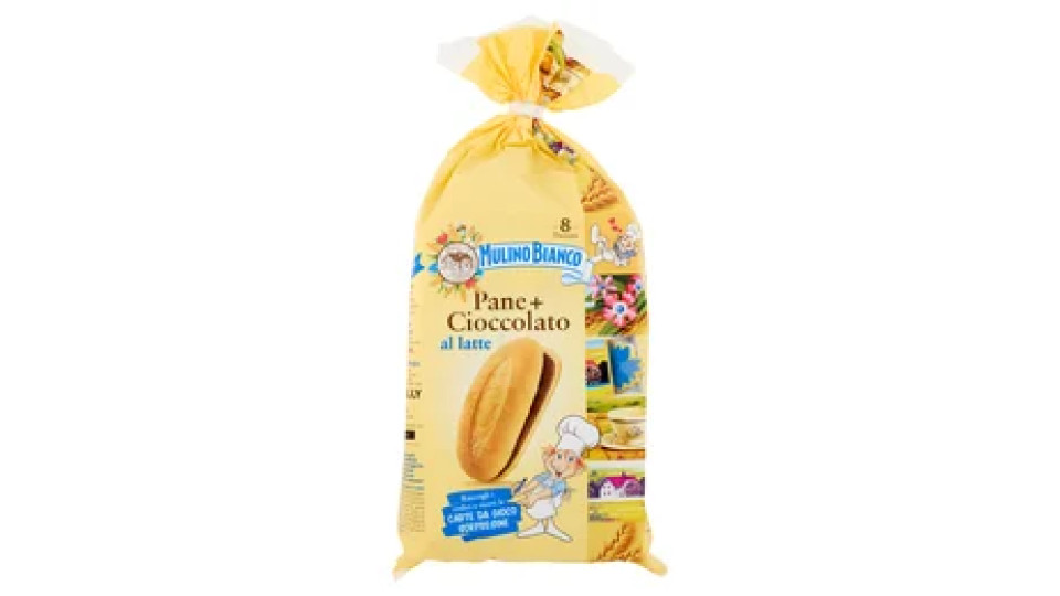 Mulino Bianco Pane + Cioccolato 8 Porzioni