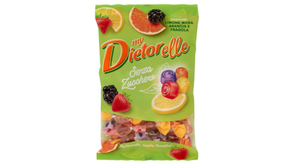 Morbide Limone, Mora, Arancia e Fragola