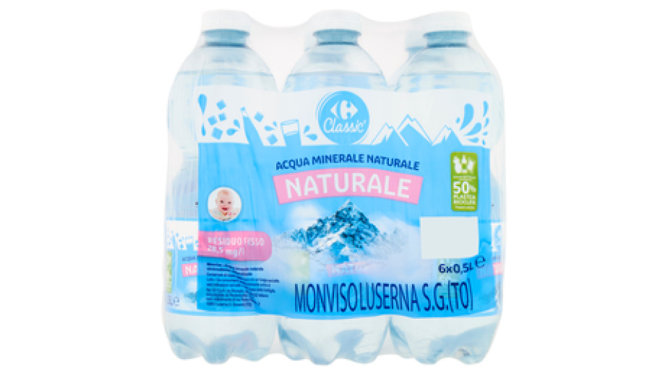 Carrefour Acqua minerale naturale Monviso Naturale Luserna S.G.