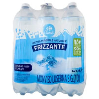 Carrefour Frizzante Acqua Minerale Naturale Monviso