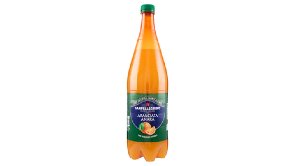 SANPELLEGRINO Bibite Gassate, L'ARANCIATA AMARA Clavetta Vetro 20cl x