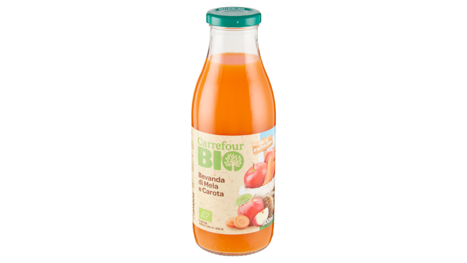Carrefour Bio Bevanda di Mela e Carota 500 ml