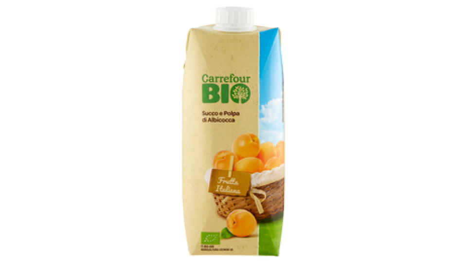 Carrefour Bio Succo e Polpa di Albicocca