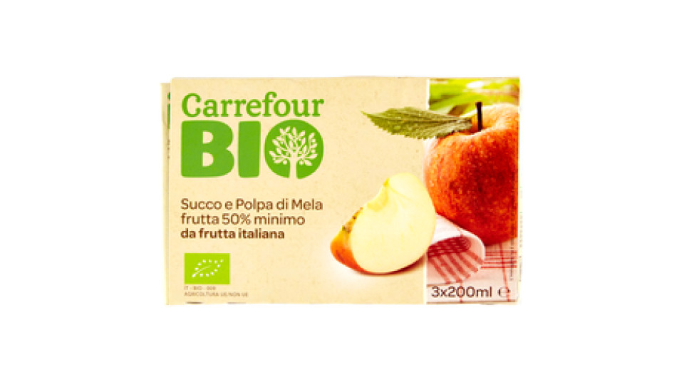 Carrefour Succo e polpa Mela