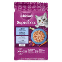 Whiskas Superfoods Cibo Umido in Buste Pesce 6x50g