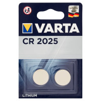 Varta CR 2025 6025 3V Lithium 2 pz