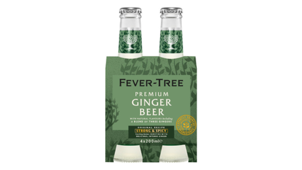 Fever tree ginger beer cluster da 4