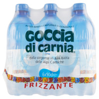 Goccia di Carnia Acqua Minerale Naturale Oligominerale Frizzante