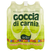 Goccia di Carnia Acqua Minerale Naturale Oligominerale Leggermente Frizzante