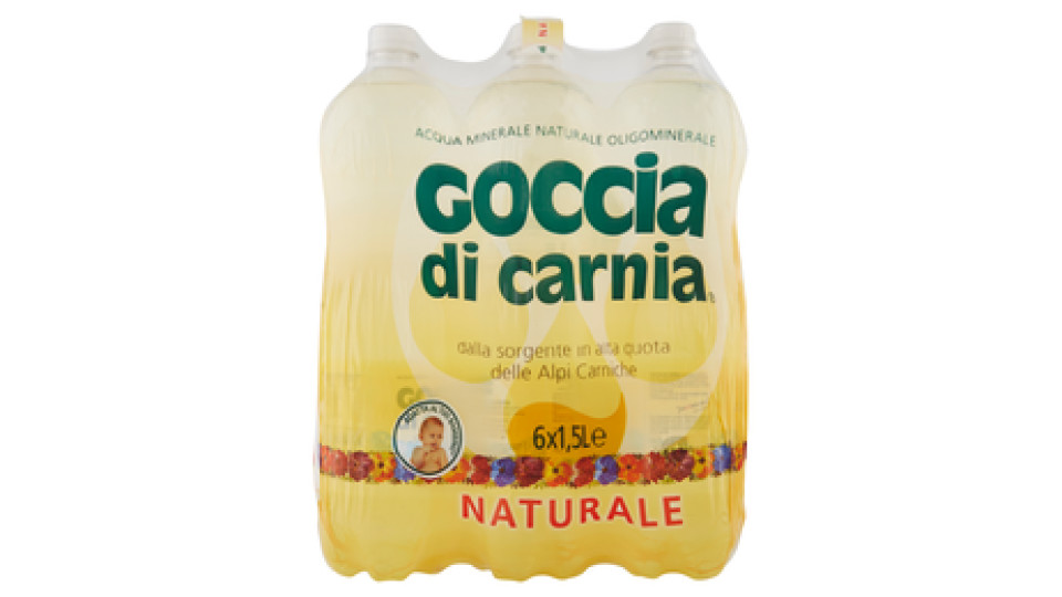 Goccia di Carnia Acqua Minerale Naturale Oligominerale Naturale