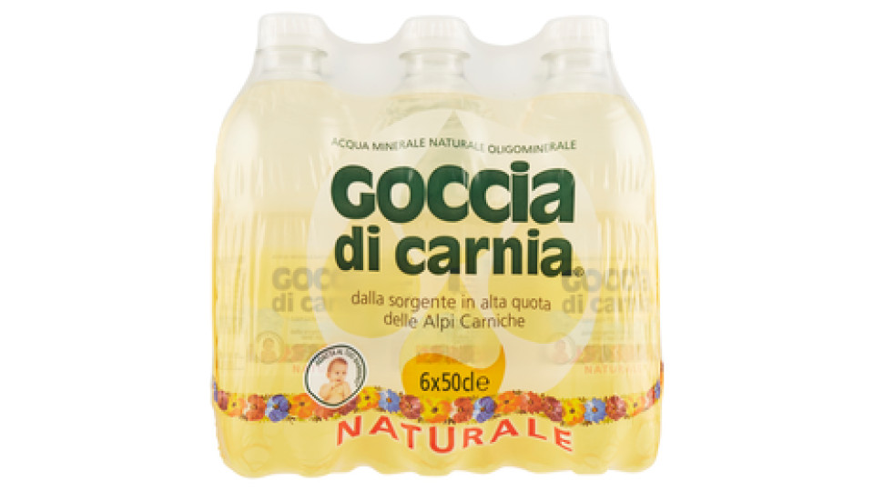 Goccia di Carnia Acqua Minerale Naturale Oligominerale Naturale