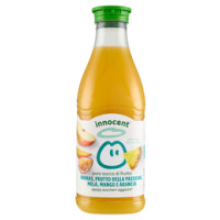 Innocent, succo di ananas frutto della passione mela mango e arancia