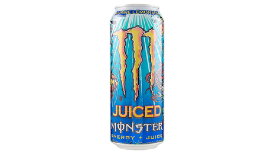 Monster Energy + Juice  Aussie Lemonade Can 500 ml